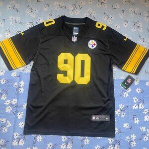 Pittsburgh Steelers #90 T. J. Watt Nike Jersey